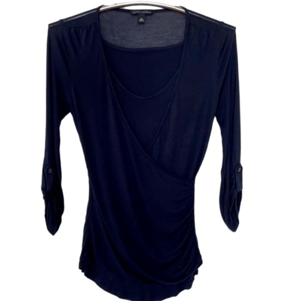 BANANA REPUBLIC | Women’s BANANA REPUBLIC Navy Blue Long Sleeve Stylish Blouse